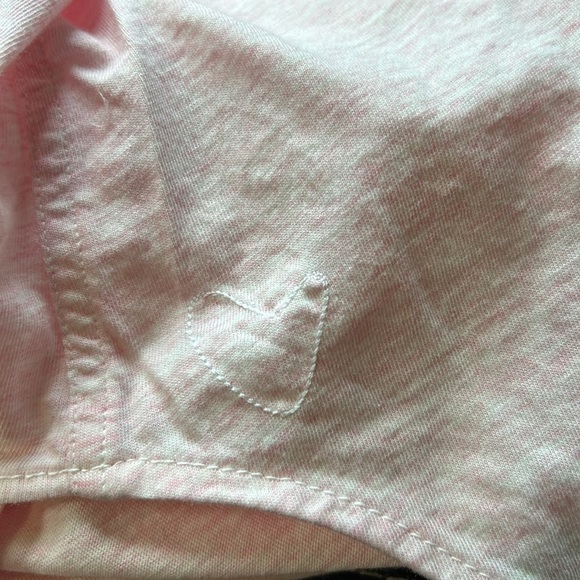 Frank and Eileen Shirt Tee Lab Eileen Button Down Pink Marled Cotton Top S NEW - Picture 11 of 13